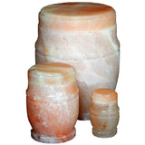 Himalayan Rock Salt Biodegradable Water Urn for Ashes Small Medium and Large