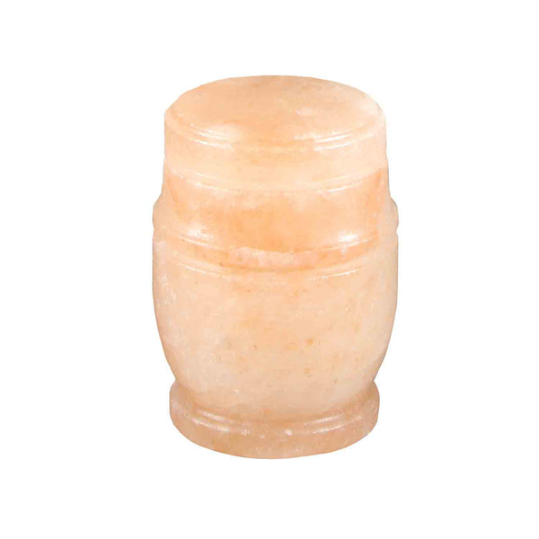 Himalayan Rock Salt Biodegradable Water Urn for Ashes Small