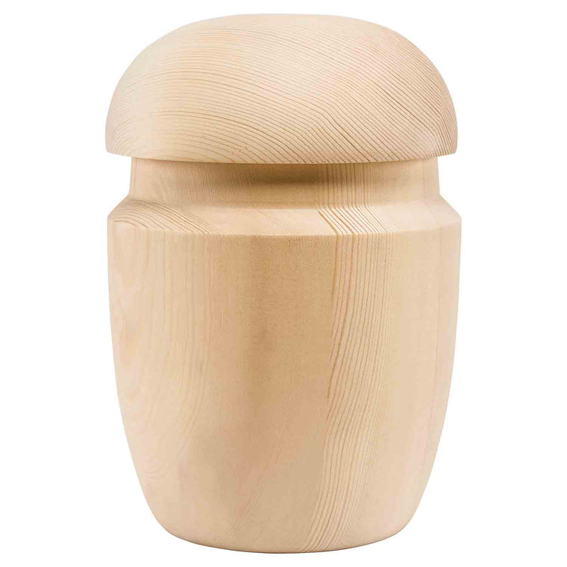 Hope Cremation Urn for Ashes in Spruce Wood