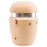 Hope Cremation Urn for Ashes in Swiss Pine Wood with Silver Band