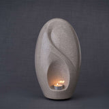 Infinity Adult Urns in Crackle Glaze