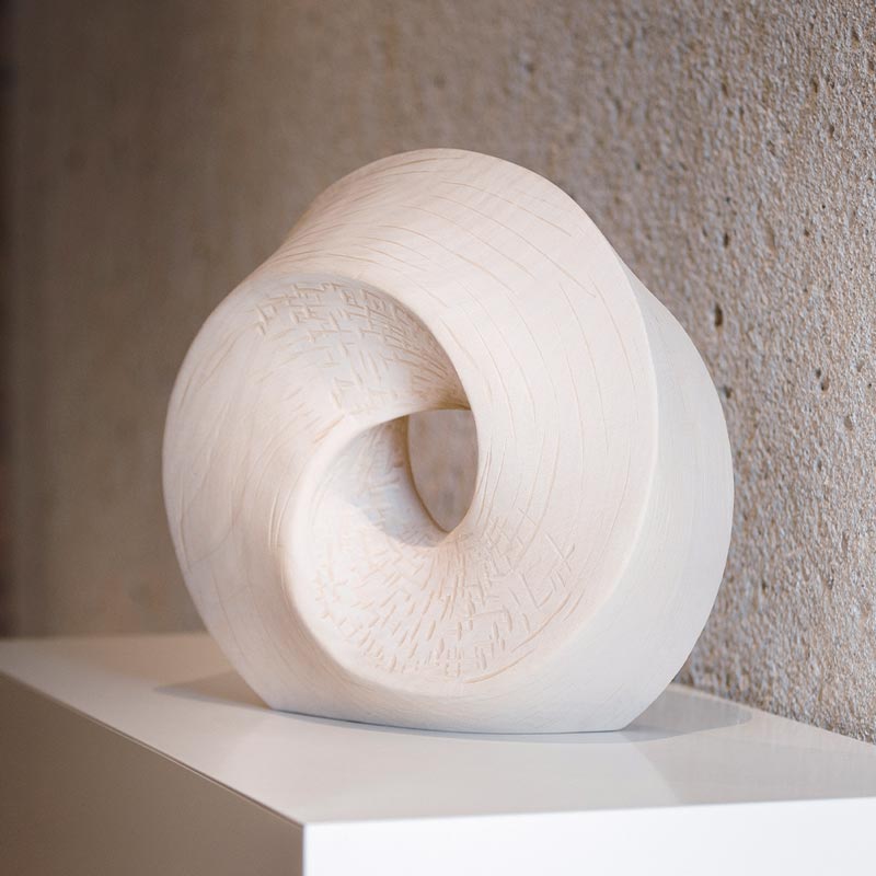 Infinity Cremation Urn for Ashes on Side