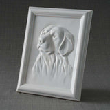 Labrador Pet Urn for Dogs Ashes White Left View