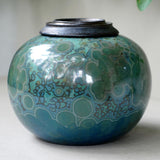 Larimar Cremation Urn for Ashes - Medium Front View