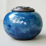 Lazuli Cremation Urn for Pets Ashes Rear View