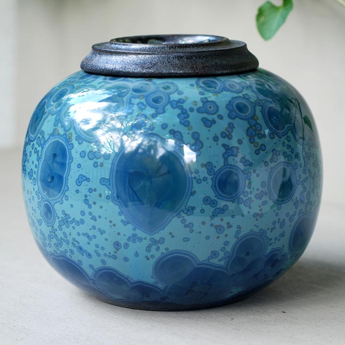 Marine Cremation Urn for Ashes - Medium Left View