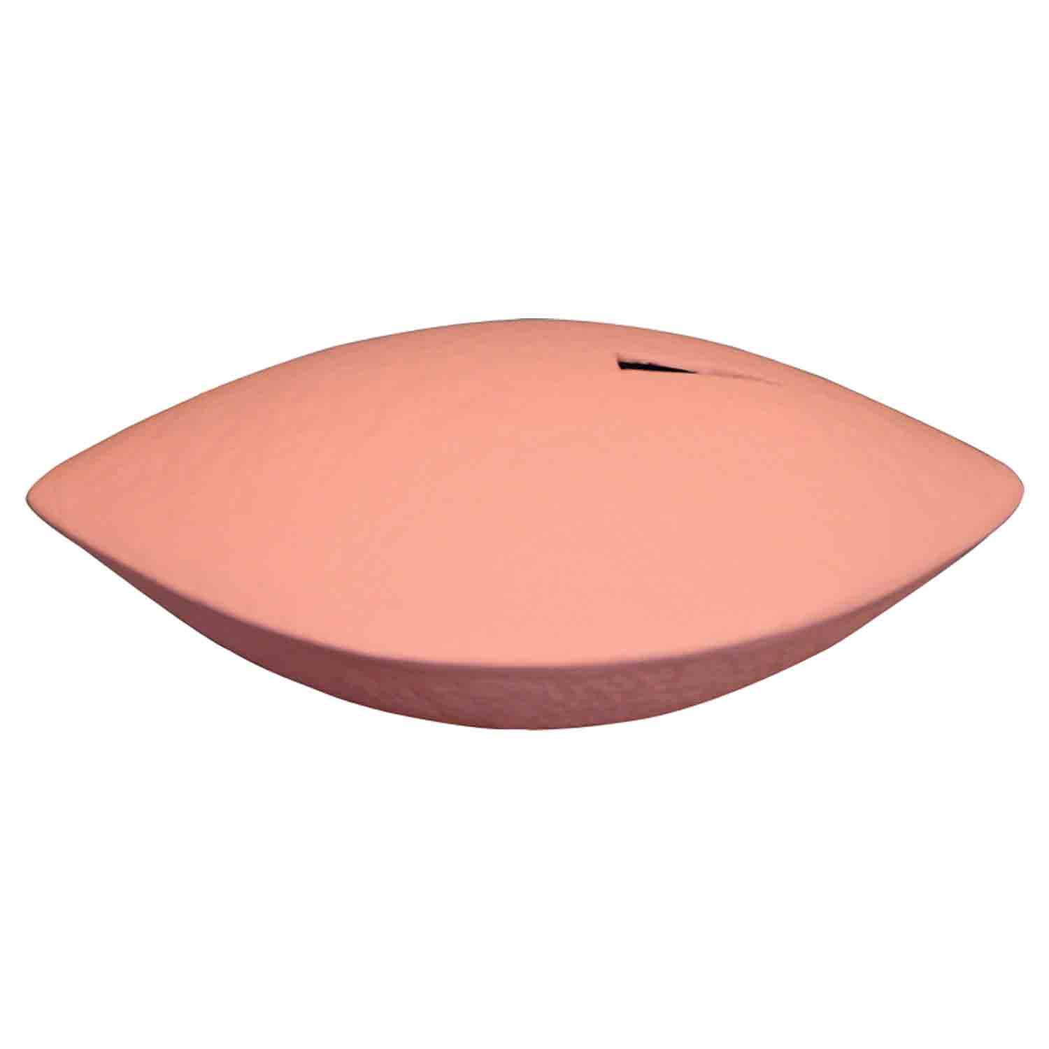 Memento Biodegradable Water Urn for Ashes in Coral Pink Side View