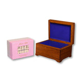 Memory Box Biodegradable Urn for Ashes in Pink with Chest