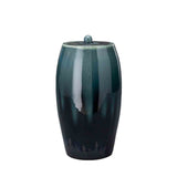 Memory Cremation Urn for Ashes in Green Blend Front Facing