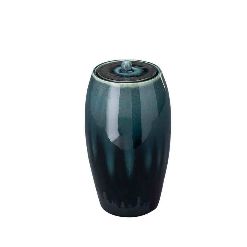 Memory Cremation Urn for Ashes in Green Blend