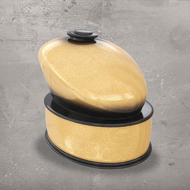Motorcycle Fuel Tank Cremation Urn for Ashes Sand and Black