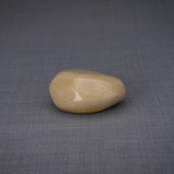 Palm Stone Ashes Keepsake Urn Beige Right View