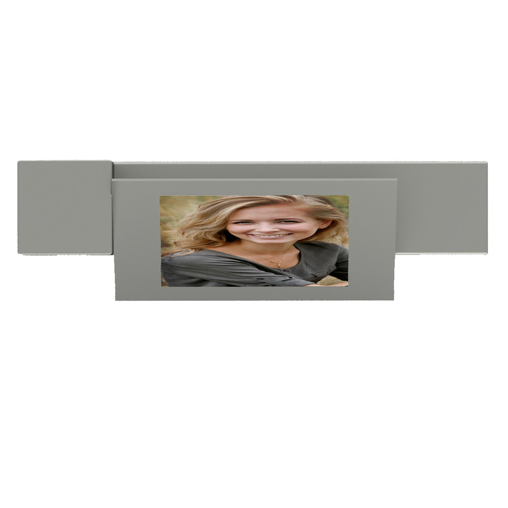 Photo Ashes Keepsake Urn in Stainless Steel Top View
