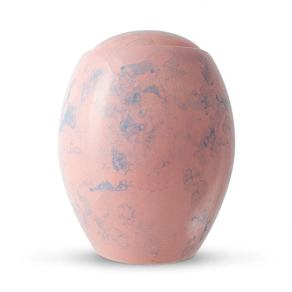 Pink Sky Modern Cremation Urn for Ashes
