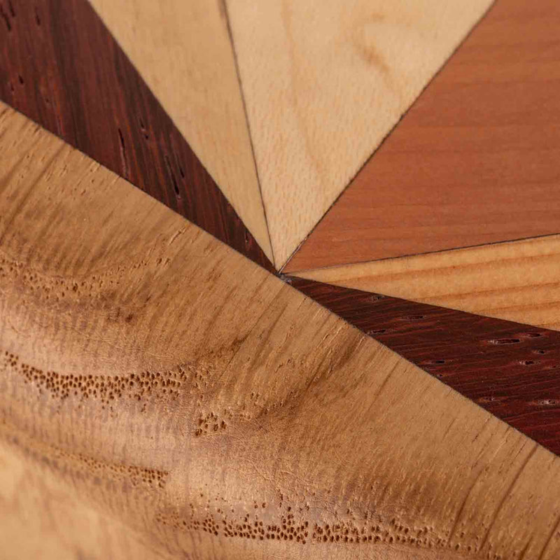 Possibility Cremation Urn for Ashes in Oak Close Up