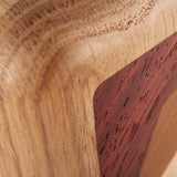Possibility Cremation Urn for Ashes in Oak Top Left Corner