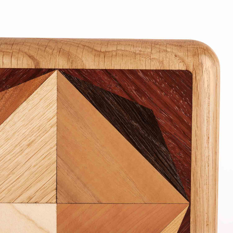 Possibility Cremation Urn for Ashes in Oak Top Right