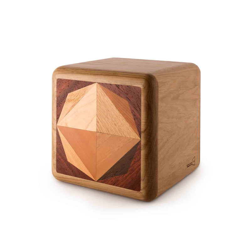 Possibility Cremation Urn for Ashes in Oak