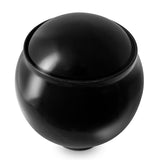 Pure Black Classic Cremation Urn for Ashes Top View