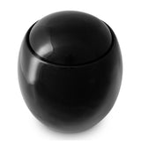 Pure Black Modern Adult Cremation Urn for Ashes