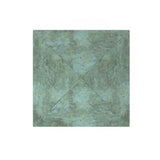 Pyramid Ashes Keepsake Urn in Green Bronze Top View