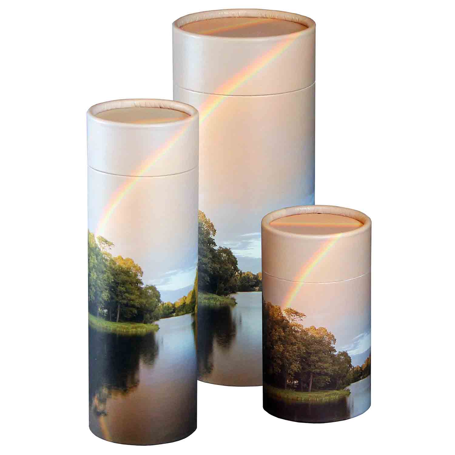Rainbow River Eco Friendly Scattering Tube for Ashes - Three Sizes