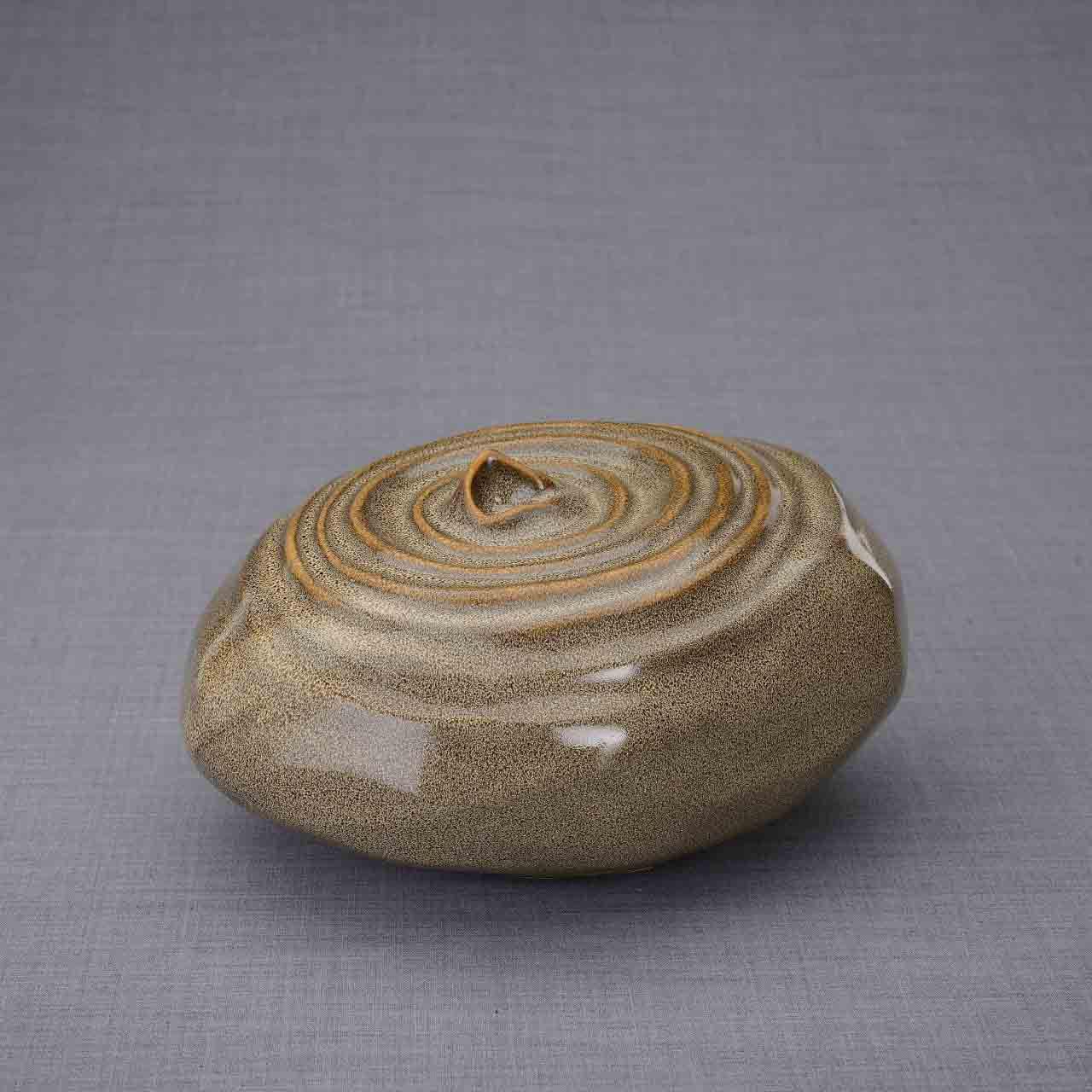Ripples Cremation Urn for Ashes in Brown