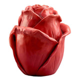 Rose Cremation Urn for Ashes in Swiss Pine Red