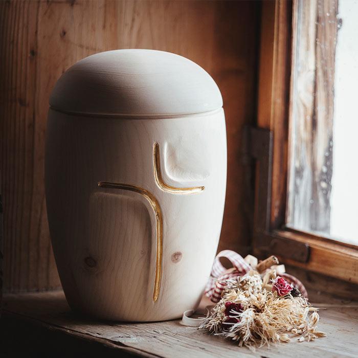 Serenity Cremation Urn for Ashes by the window