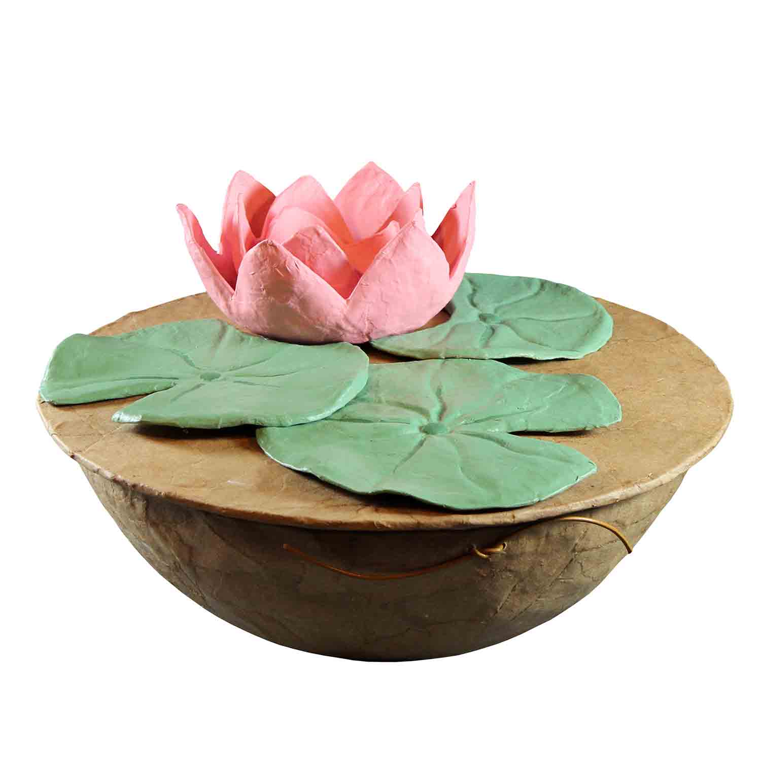 Serenity Lotus Biodegradable Water Urn for Ashes