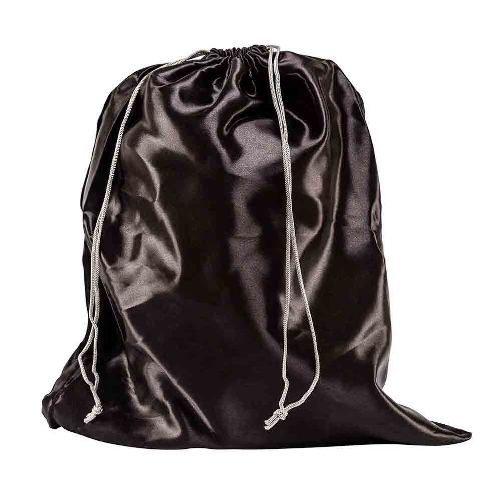 Silk Urn Bag in Black