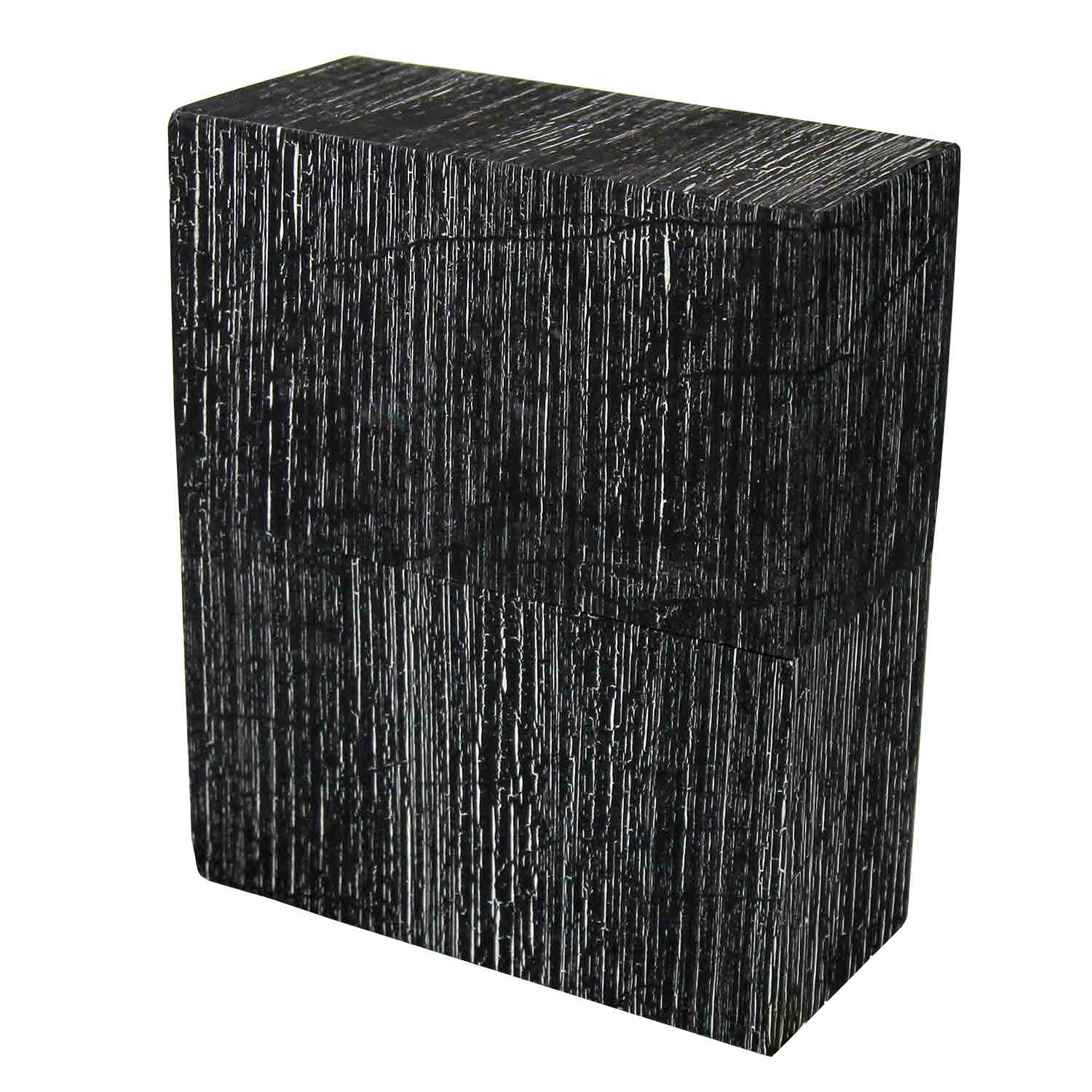 Simplicity EarthUrn Biodegradable Urn for Ashes in Black
