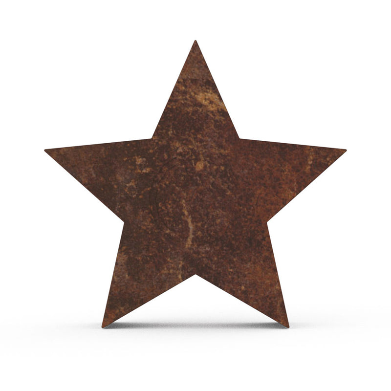 Star Ashes Miniature Keepsake Urn in Brown Bronze Front View