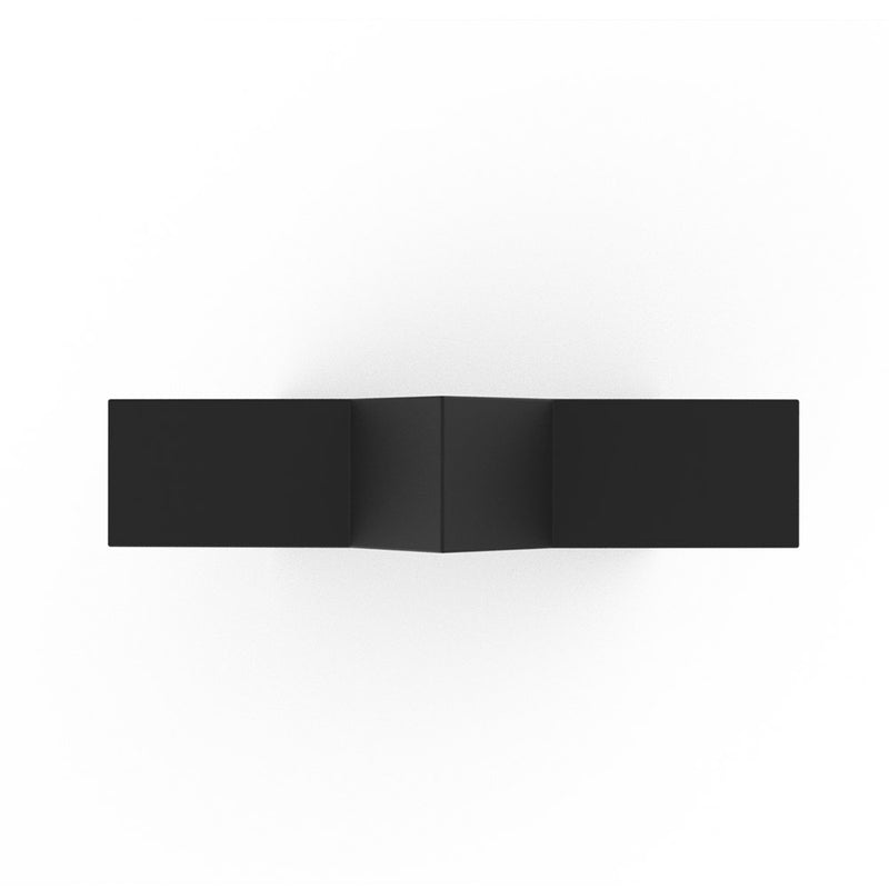 Star Ashes Miniature Keepsake Urn in Matte Black Stainless Steel Top View