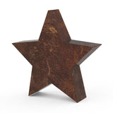 Star Cremation Urn for Ashes Pet in Brown Bronze Rotated View