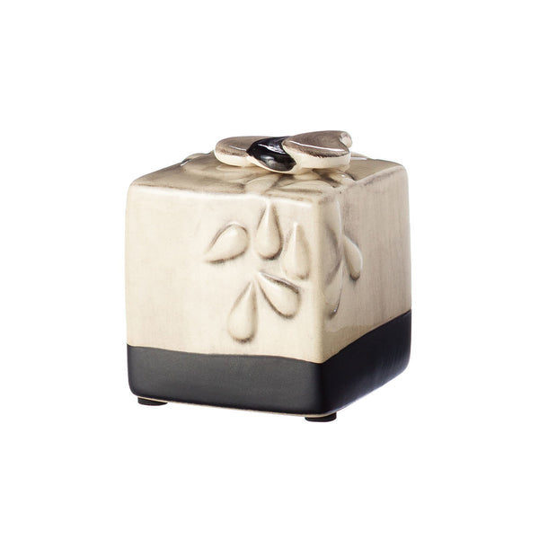 Teardrop Cube Ashes Keepsake Urn