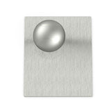 Tennis Ashes Keepsake Urn in Stainless Steel Top View