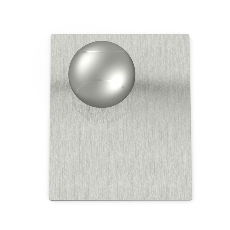Tennis Cremation Urn for Ashes Child in Stainless Steel Top View