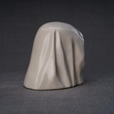 The Holy Mother Ashes Keepsake Urn Grey Rear View