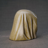 The Holy Mother Ashes Keepsake Urn Light Sand Rear View