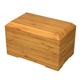 Tribute Solid Bamboo Semi Permanent Biodegradable Urn for Ashes