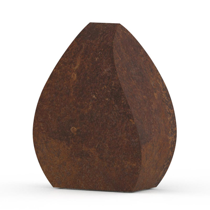 Tulip Cremation Urn for Ashes Adult in Brown Bronze Rotated View