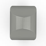 Tulip Cremation Urn for Ashes Adult in Stainless Steel Top View