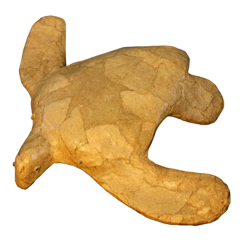 Turtle Biodegradable Water Urn for Ashes Small Top Angle