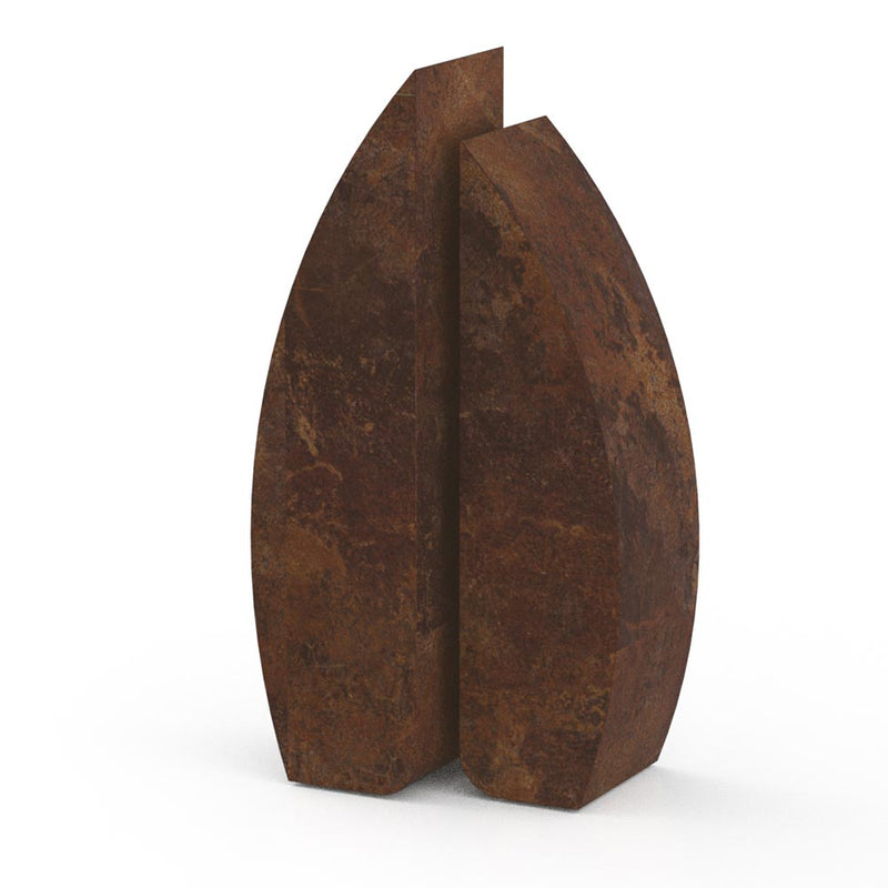 Voyage Cremation Urn for Ashes Adult in Brown Bronze Rotated View