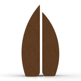 Voyage Cremation Urn for Ashes Adult in Waxed Steel Front View