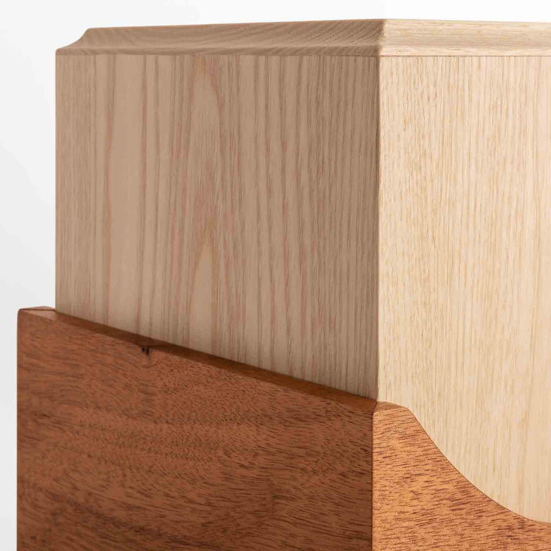 Wave of Life Cremation Urn for Ashes Left Angle