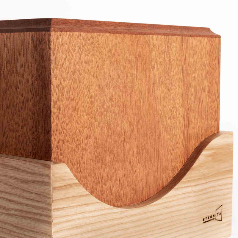 Wave of Life Cremation Urn for Ashes Light Wave Rotated