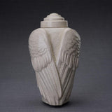 Wings Adult Urns in Crackle Glaze