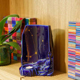 Zodiac Star Sign Adult Cremation Urn for Ashes Range Aries On Bookcase